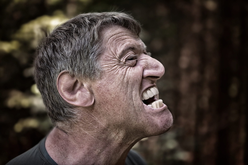 painful, close, grim, caricature, rage, mouth open, headshot, furious, human body part, looking, looking away, men, human face, body part, screaming, mouth