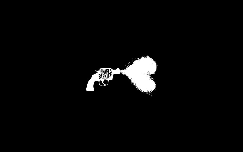 1080P, hd, bw, black, handgun, gnarls, barkley, music
