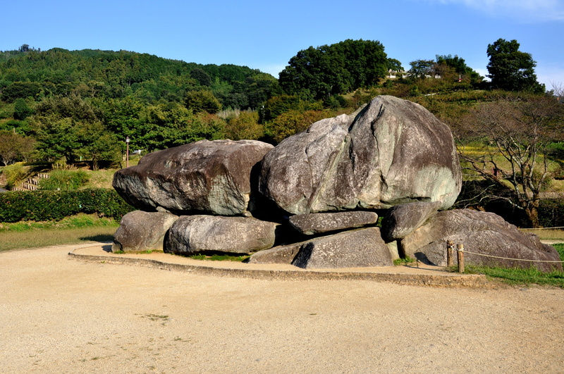 the stone stage, environment, the ancient ishibutai burial mound, tranquility, mounds, scenics - nature, non-urban scene, grave, the chamber, sunlight