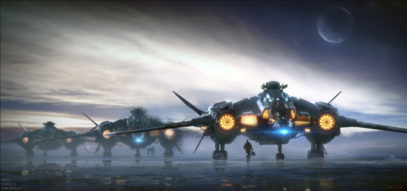 Star Citizen, video games, futuristic, 2K
