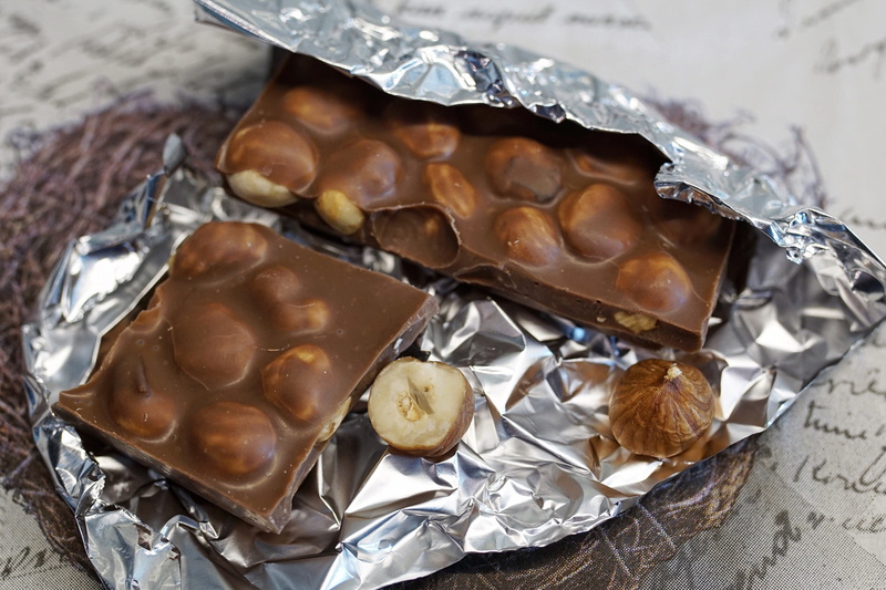 4K, no people, food, temptation, tasty, dark chocolate, benefit from, indulgence, delicious, sugar, sweet food, nuts, calories, high angle view, nibble