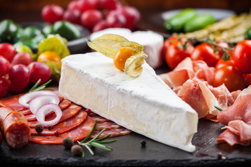 choice, red, Vegetables, slice, 5K, freshness, Ham, herb, vegetable, photo, wellbeing, processed meat, tomato, Food, fruit, healthy eating, meat, snack