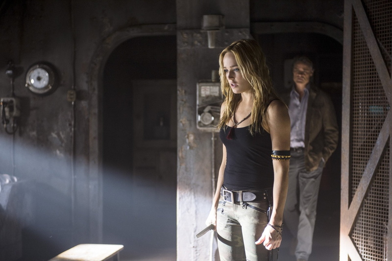 architecture, emotion, 1080P, adult, front view, smiling, three quarter length, two people, Caity Lotz, young women, women, casual clothing, TV Show, happiness
