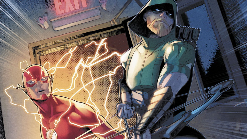 1080P, Comics, Green Arrow, Flash, Arrowverse, DC Comics