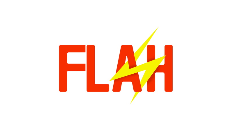 Flash, Batman logo, yellow, arrowverse, comic art, red, 1080P, drawing, comics