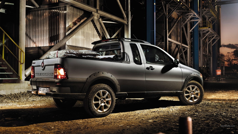 car, 1080P, FIAT, Fiat Strada, vehicle