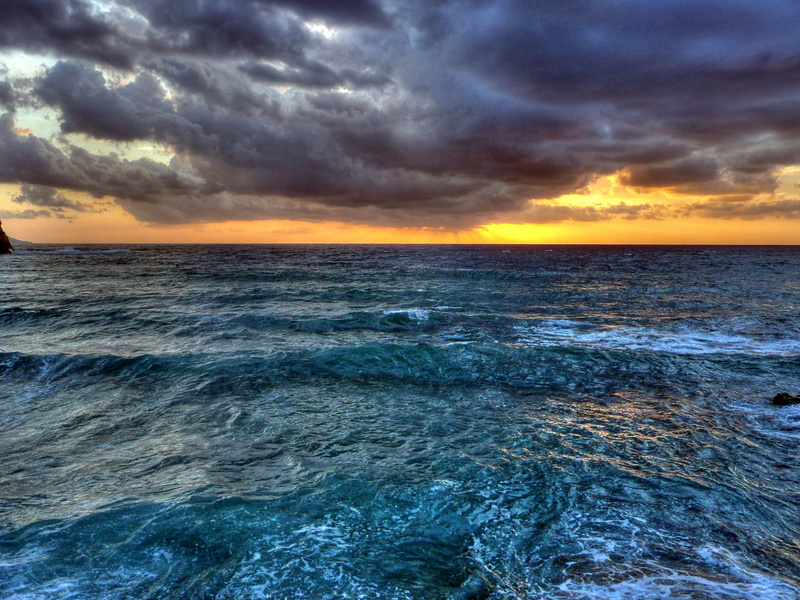 summer, italia, procida, dusk, wave, Vecchio, tramonto, nature, weather, Pozzo, rough, Estate, blue, waters, Summer Solstice, scenics, 2K, Sea, water