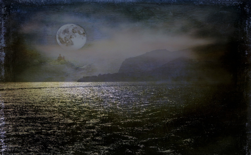 Portugal, funchal, Madeira, tranquility, cloud - sky, night, plant, 4K, nature, reflection, outdoors, no people, sea, sky, portogallo, digital composite