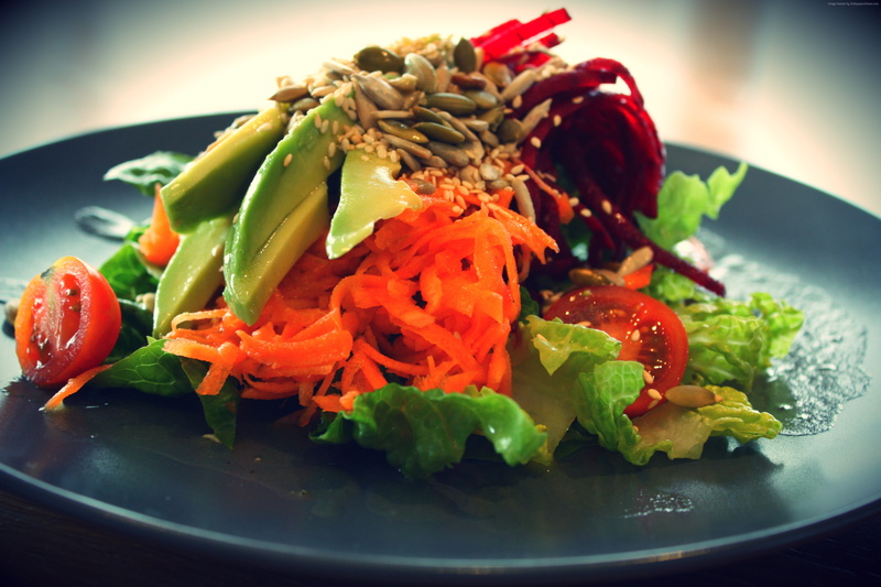 carrot, lettuce, 4K, cooking, beet, avocado, cherry tomatoes, vegetarian, seeds, recipe