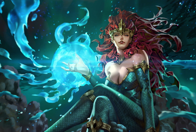 Kael Ngu, Mera, artwork, concept art, 720P