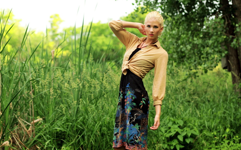girl, nature, 2K, Berit Birkeland