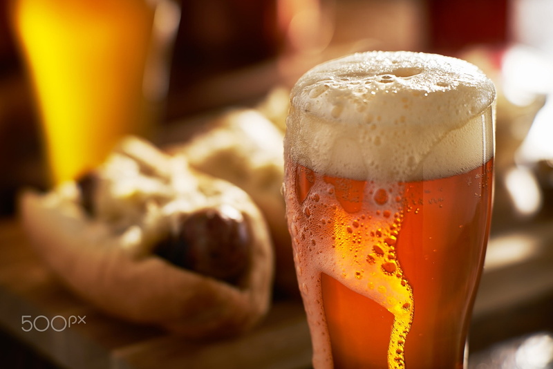 food, beer, 1080P, hot dogs, Joshua Resnick