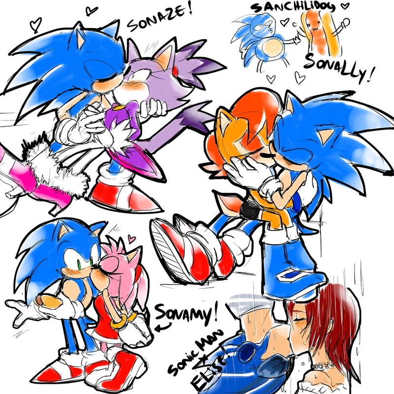 Sonic the Hedgehog, art and craft, Sonic, people, food and drink, multi colored, blue, hand, music, healthcare and medicine, 480P, cartoon, communication