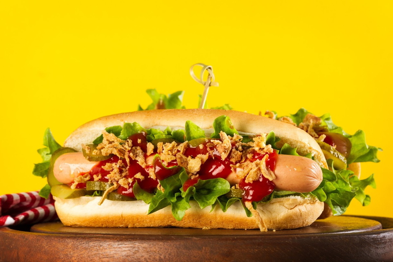 Food, Bread, Hot Dog, 1080P, Sausage
