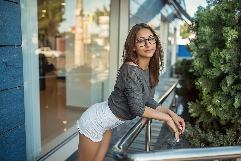 shorts, 1080P, pretty, smile, A Diakov George
