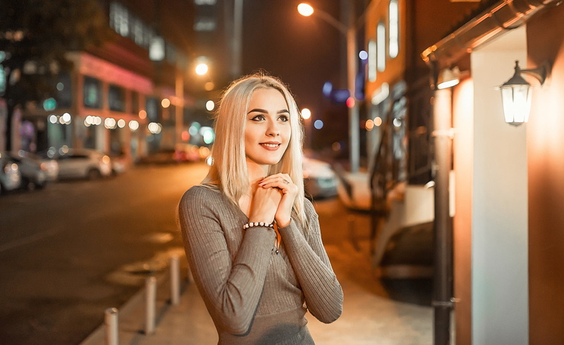 dress, 1080P, A Diakov George, smile, blonde