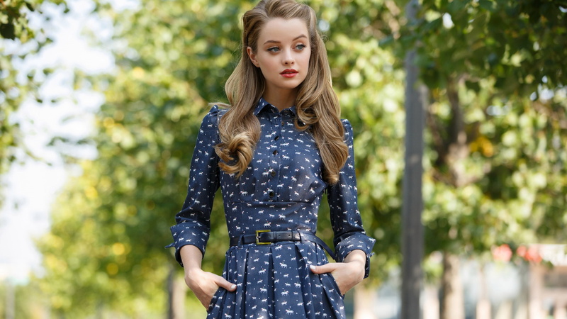 fashion, blonde, model, 2K, blue eyes, Russian women, photography, red lipstick, women, women outdoors, Maria Zhgenti, face