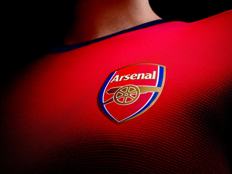 red, blue, shirt, 1080P, HD, arsenal, Football club, Arsenal FC, T-shirt