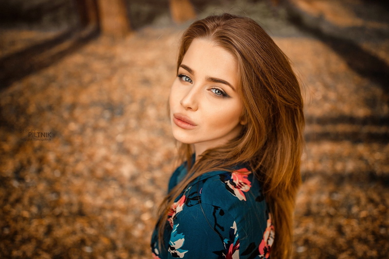 women, 1080P, Alexandra Danilova, portrait, depth of field, face, Sergey Piltnik