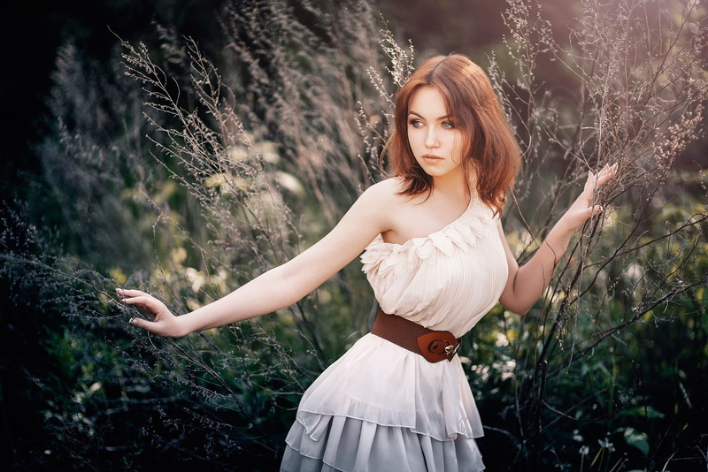 Nika Kolosova, 1080P, women, Sergey Piltnik, model, women outdoors