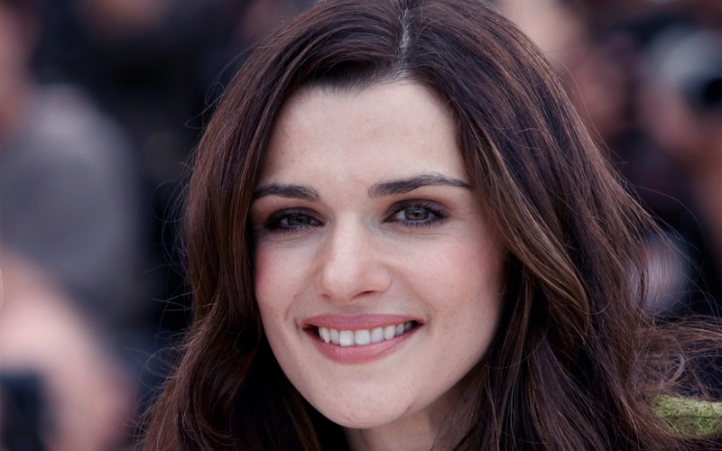 1080P, faces, rachel, women, weisz, brunettes, smiling, actress