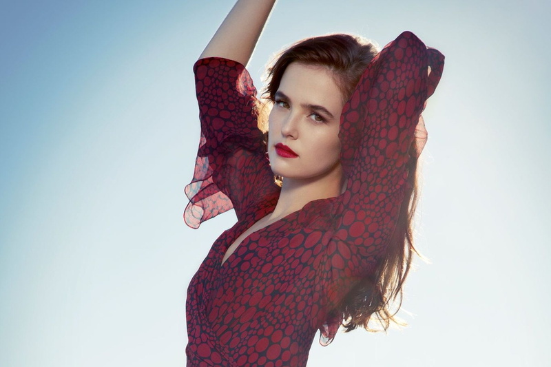 Brown Eyes, Lipstick, Actresses, Actress, 1080P, Brunette, Zoey Deutch