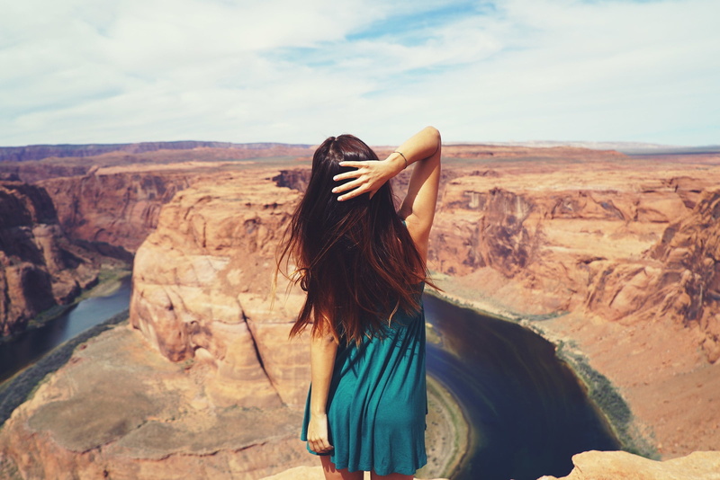 hair, Russian, s, girl, lifestyles, young adult, environment, leisure activity, adult, nature, hairstyle, real people, Alexander Tikhomirov, rock formation