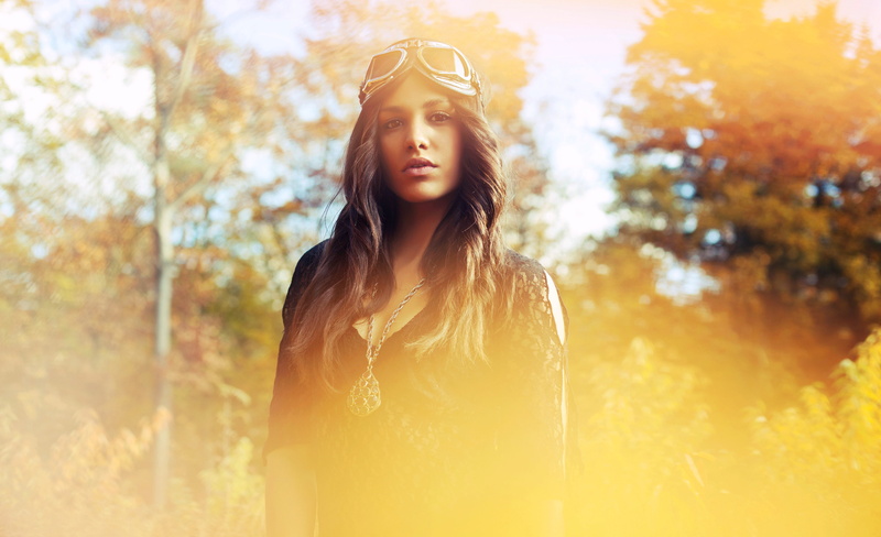 glasses, amulet, autumn, 5K, photographer, girl, brunette, photo, David Olkarny