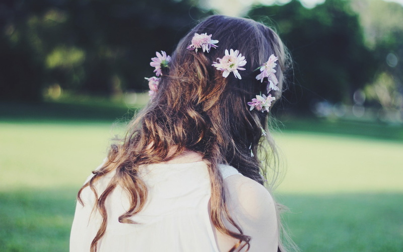 white, hair, hot babes and girls, sheer, shirt, girl, beautiful, sleeved, 1080P, s, flowers, women