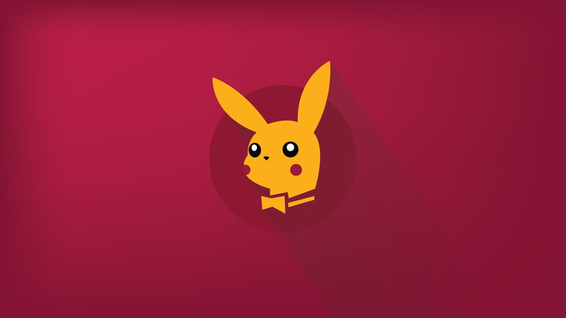 Playboy, japanese, Pokemon, Pikachu, anime, 4K