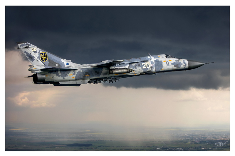 Su-24, Dry, 2K, flight, Bomber, Ukrainian air force