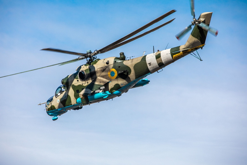 Mil Mi-24, Ukrainian Air Force, Military Helicopters, 2K, Helicopter