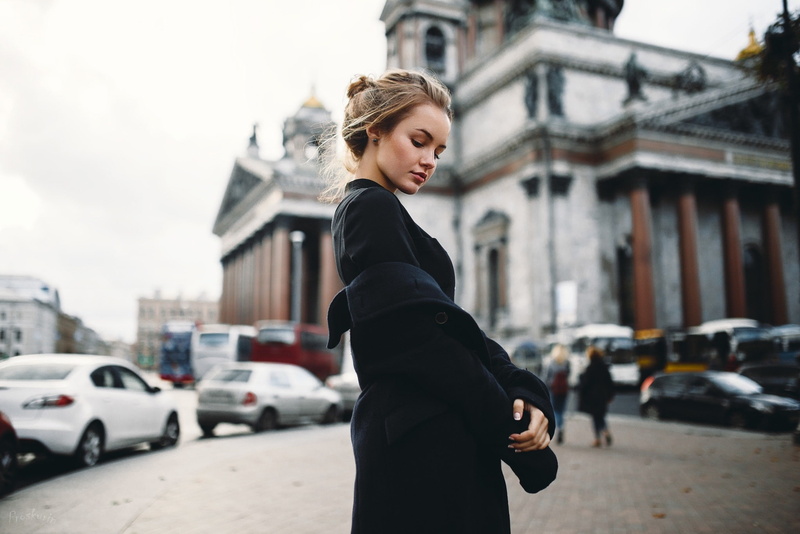 women, portrait, Julia Tavrina, 1080P, blonde, women outdoors