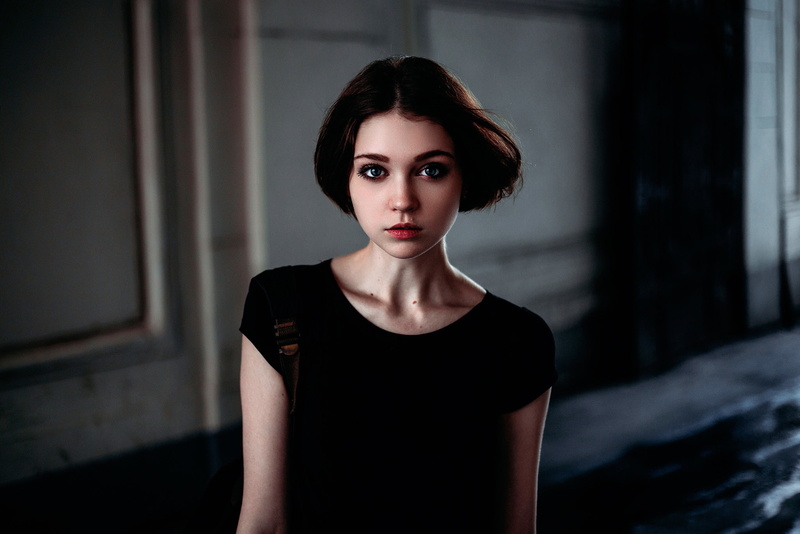 portrait, Ivan Proskurin, 1080P, Olga Pushkina, the beauty