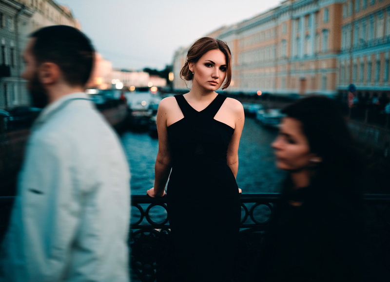 Ivan Proskurin, Elena, passers-by, 1080P, girl, the city