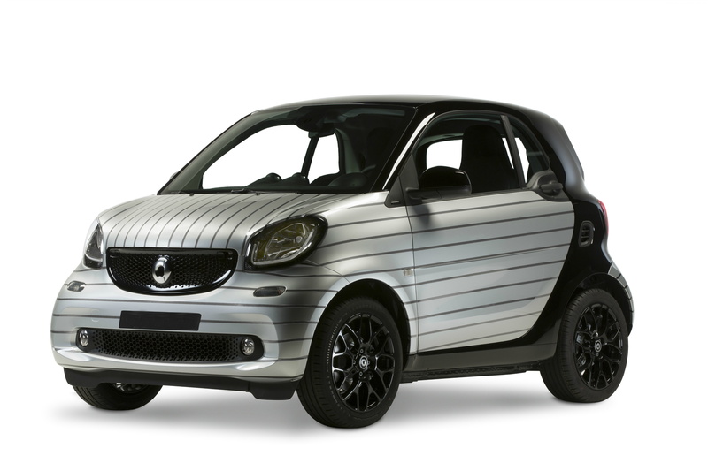 4K, silver, smart fortwo " pinstripe"
