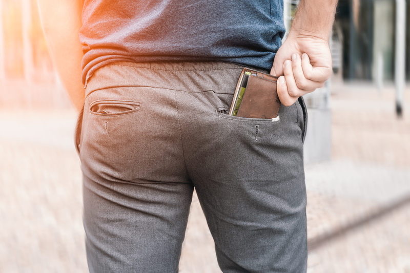 standing, hand, 5K, adult, architecture, day, wallet, men, holding, waiting, city, pocket, one person, street, males, focus on foreground, taking, s, midsection