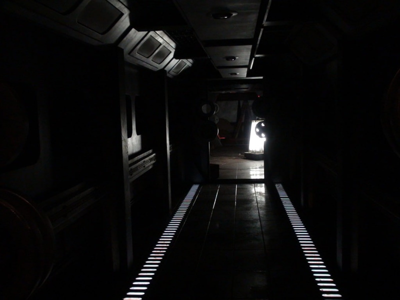 Space, 480P, art, stargate, ship, universe, entertainment, tv, series, show, hd, CORRIDOR, scifi