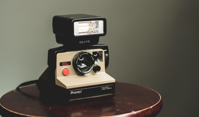 vintage, no people, beige, analog, digital camera, antique, photographing, camera - photographic equipment, retro, top, close-up, brown, camera, polaroid