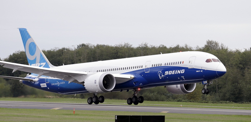 787-9, jet, transport, 787, dreamliner, airliner, 4K, airplane, boeing