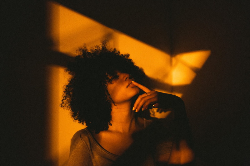real people, young women, wall - building feature, one person, ebony, indoors, 720P, lifestyles, nature, young adult, black women, headshot, adult, women