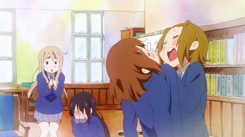 anime girls, Tainaka Ritsu, indoors, child, creativity, art and craft, females, leisure activity, real people, K-ON!, casual clothing, 1080P, girls, Kotobuki Tsumugi