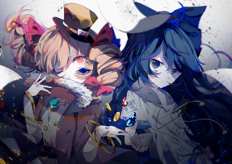 Touhou, anime, 1080P, anime girls