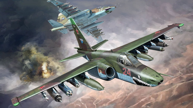 armored subsonic military aircraft, Attack, 1080P, Frogfoot, Sukhoi, THE SOVIET AIR FORCE, the war in Afghanistan, Su-25