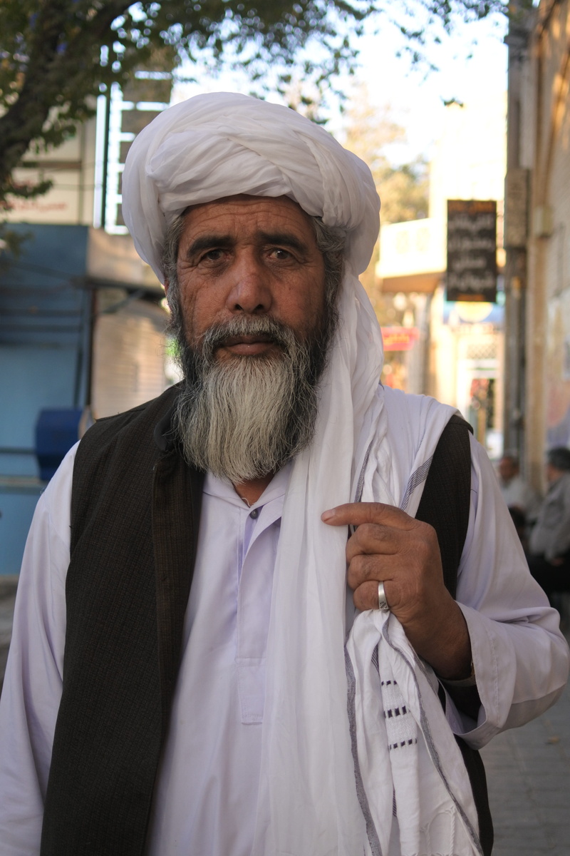 mature men, white hair, portrait, outdoors, afghan, real people, facial hair, males, mature adult, 5K, looking at camera, men, senior men, turban, iran