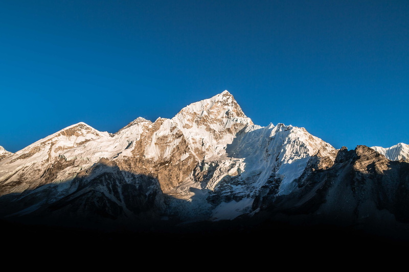 formation, beauty in nature, outdoors, hiking, sky, 4K, scenics - nature, cold temperature, everest base camp, tranquil scene, nature, land, mountain range