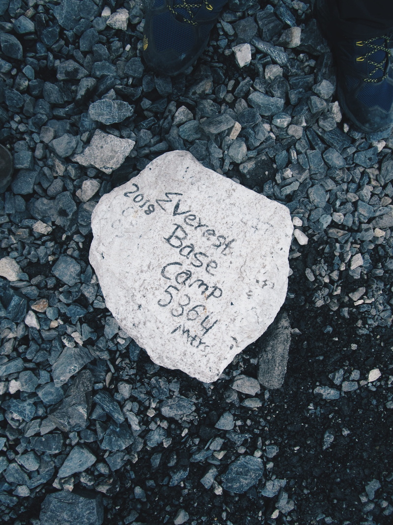 high angle view, close-up, rock - object, peaked, communication, khumjung, trekking, message, low section, text, stone - object, western script, solid