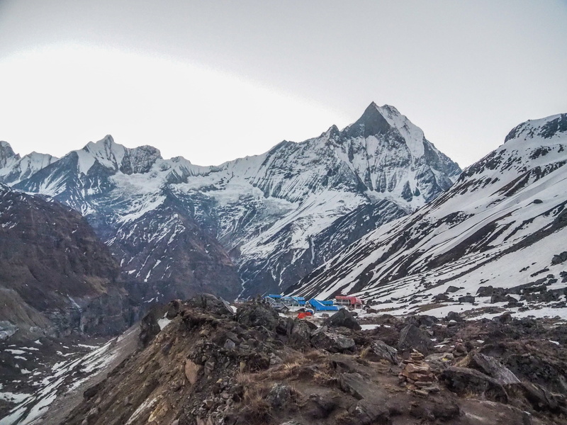 4K, ice, clear sky, scenery, plateau, idyllic, glacier, nepal, adventure, hiking, nature, winter, outdoors, snowcapped mountain, building, scenics - nature