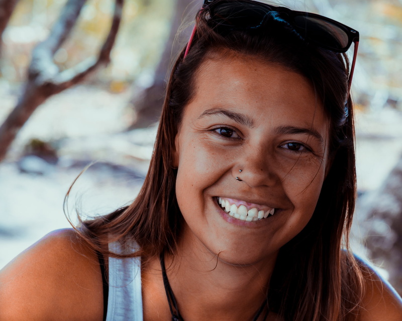 smiling, teenager, front view, one person, lightroom, portrait, women, emotion, day, 720P, teeth, close-up, hairstyle, happiness, young adult, young women