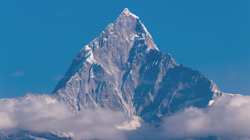 5K, outdoors, nature, tranquility, winter, religion, rock, environment, blue, fishtail, mountain range, cold temperature, asia, tibet, building, formation